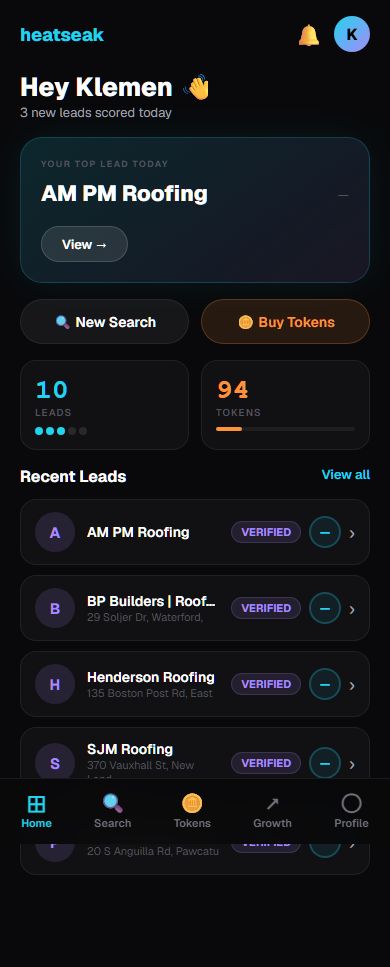 Home Dashboard