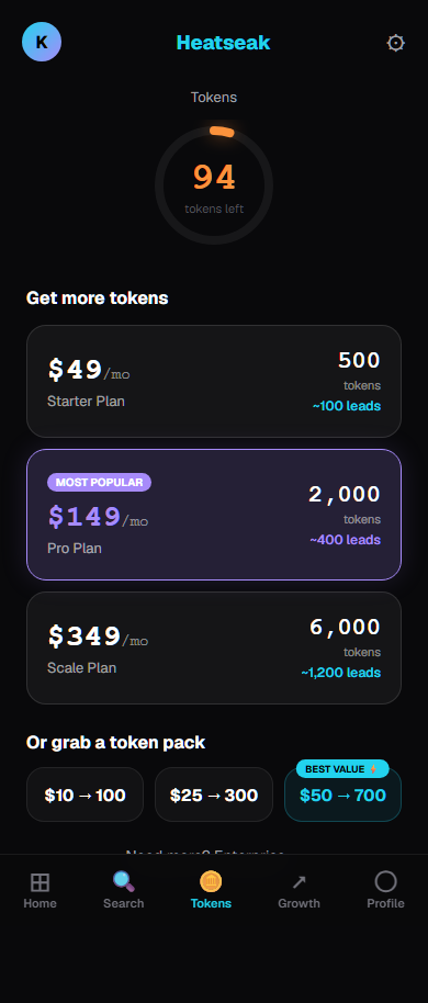 Tokens and Pricing